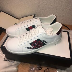 Gucci Ace Sneakers sz 11 (fits snug)